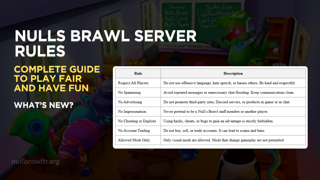 Nulls Brawl Server Rule