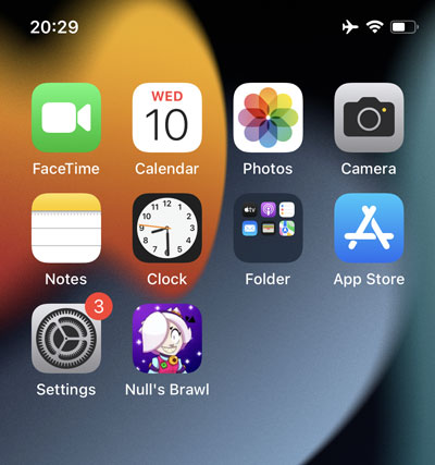 Nulls Brawl on Home Screen
