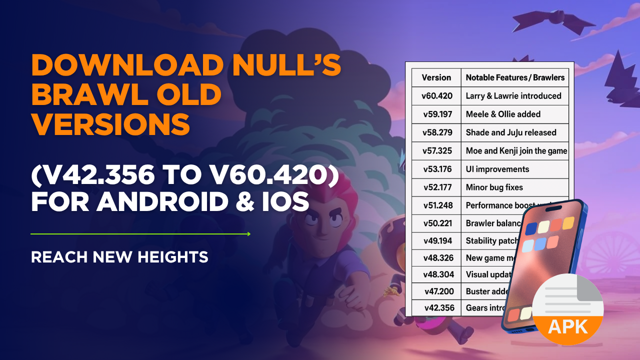 Null’s Brawl Old Versions